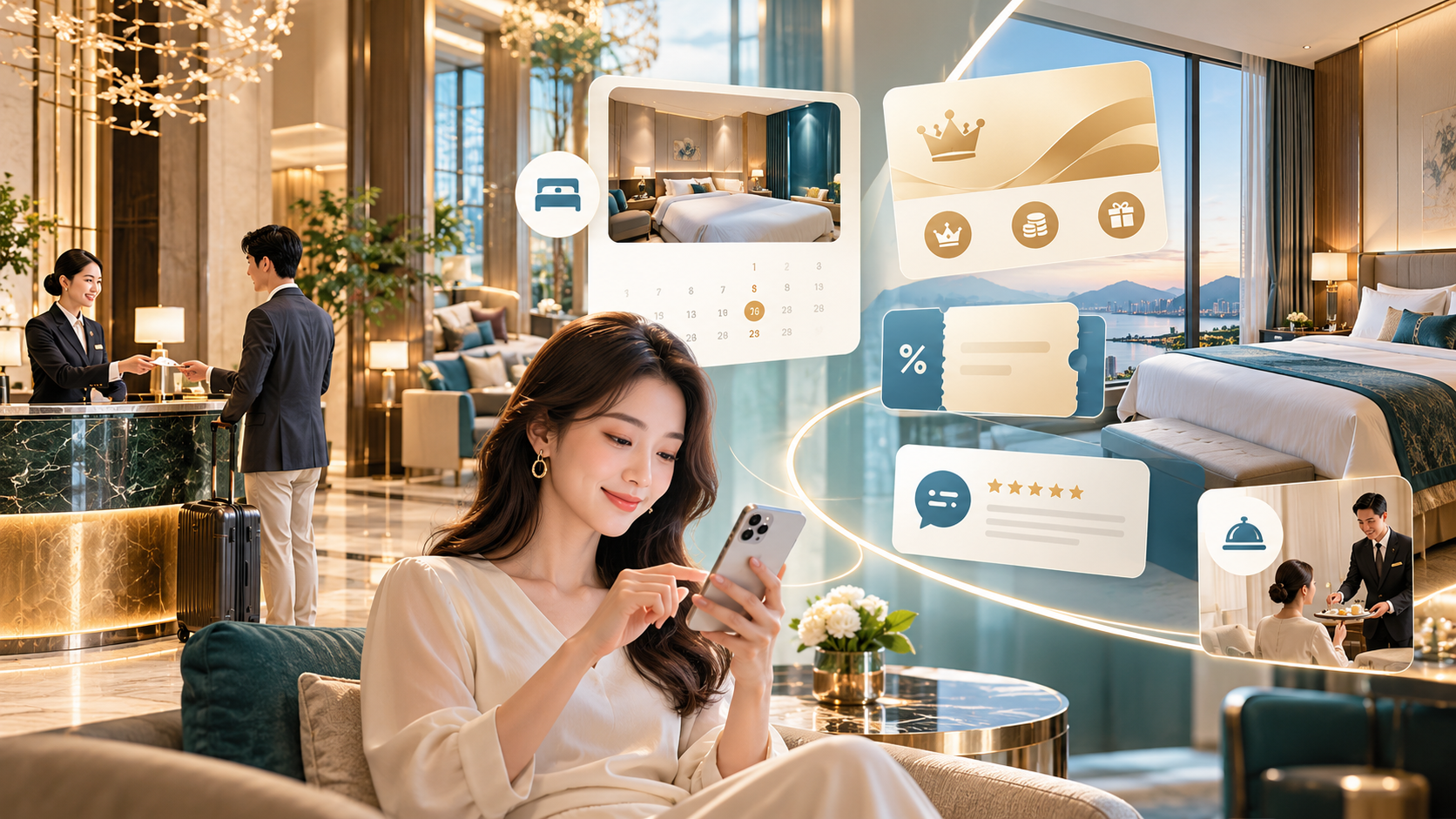 宁波大酒店微信小程序开发案例